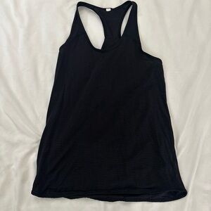 Black Size Large Lululemon Racerback Tank